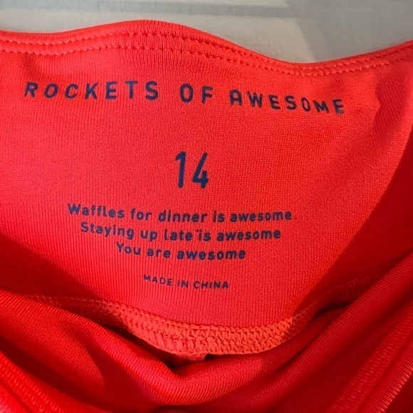 Rockets of Awesome Neon Colorblock Leggings 14 - Picture 4 of 8
